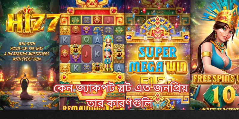 কেন জ্যাকপট স্লট এত জনপ্রিয় তার কারণগুলি