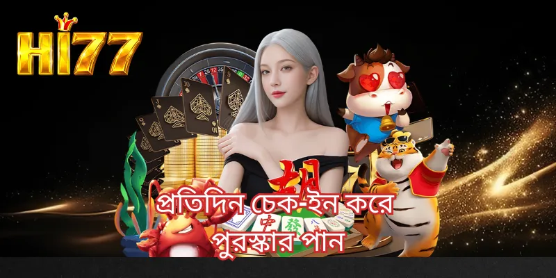 প্রতিদিন চেক-ইন করে পুরস্কার পান