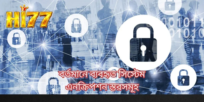 বর্তমানে ব্যবহৃত সিস্টেম এনক্রিপশন স্তরসমূহ