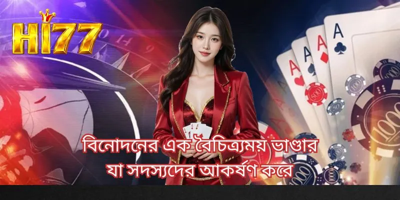 বিনোদনের এক বৈচিত্র্যময় ভাণ্ডার যা সদস্যদের আকর্ষণ করে