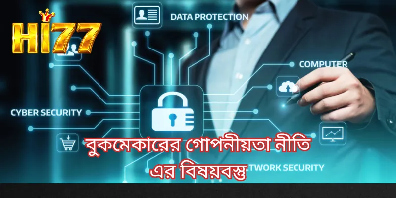 বুকমেকারের গোপনীয়তা নীতি এর বিষয়বস্তু